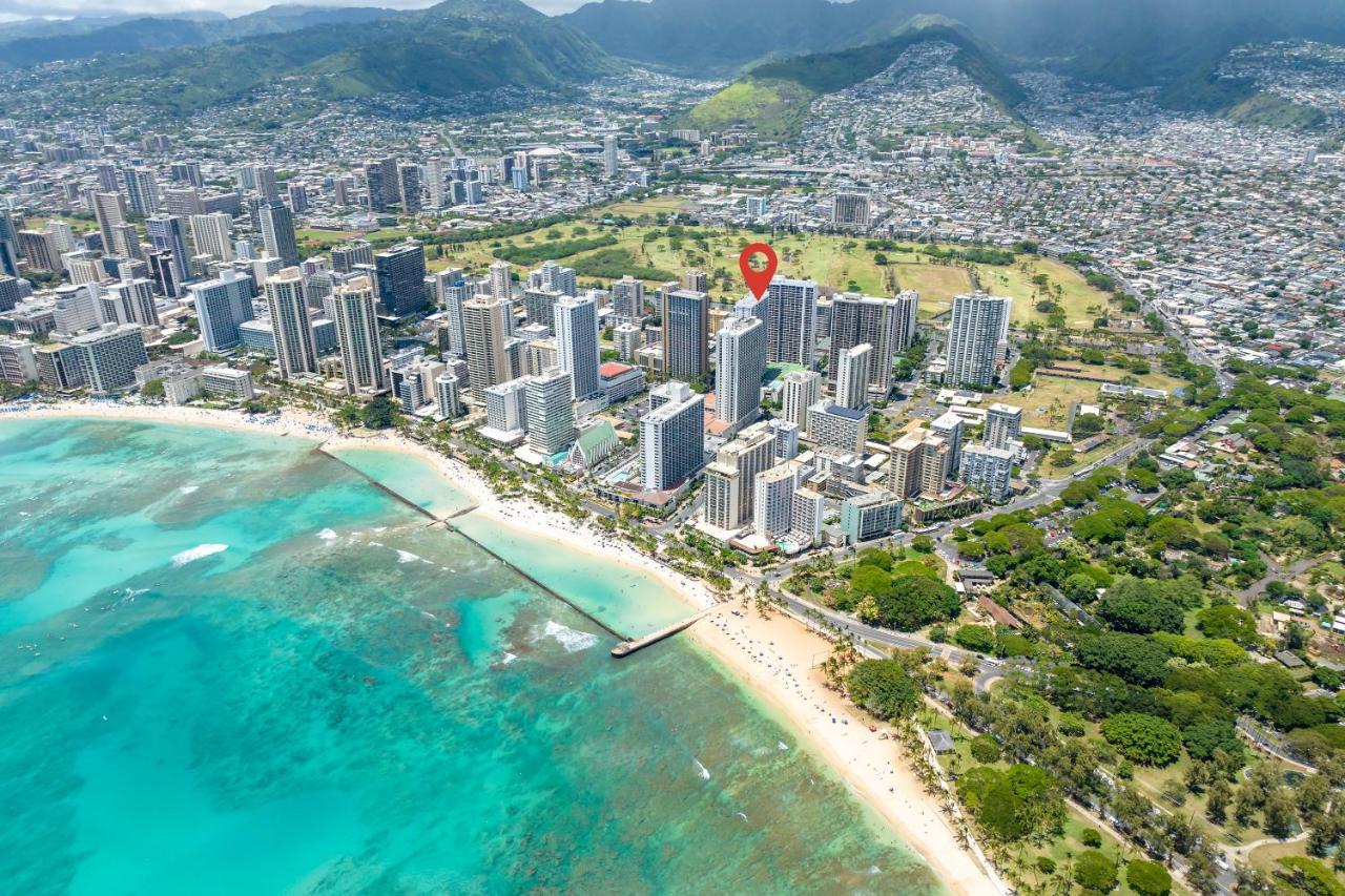 Waikiki Banyan W-Ocean Views With Free Parking! Apartment Honolulu Bagian luar foto