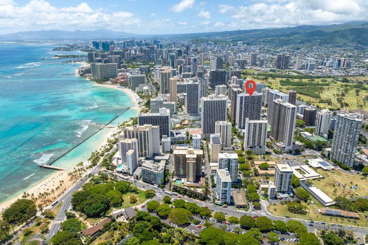 Waikiki Banyan W-Ocean Views With Free Parking! Apartment Honolulu Bagian luar foto