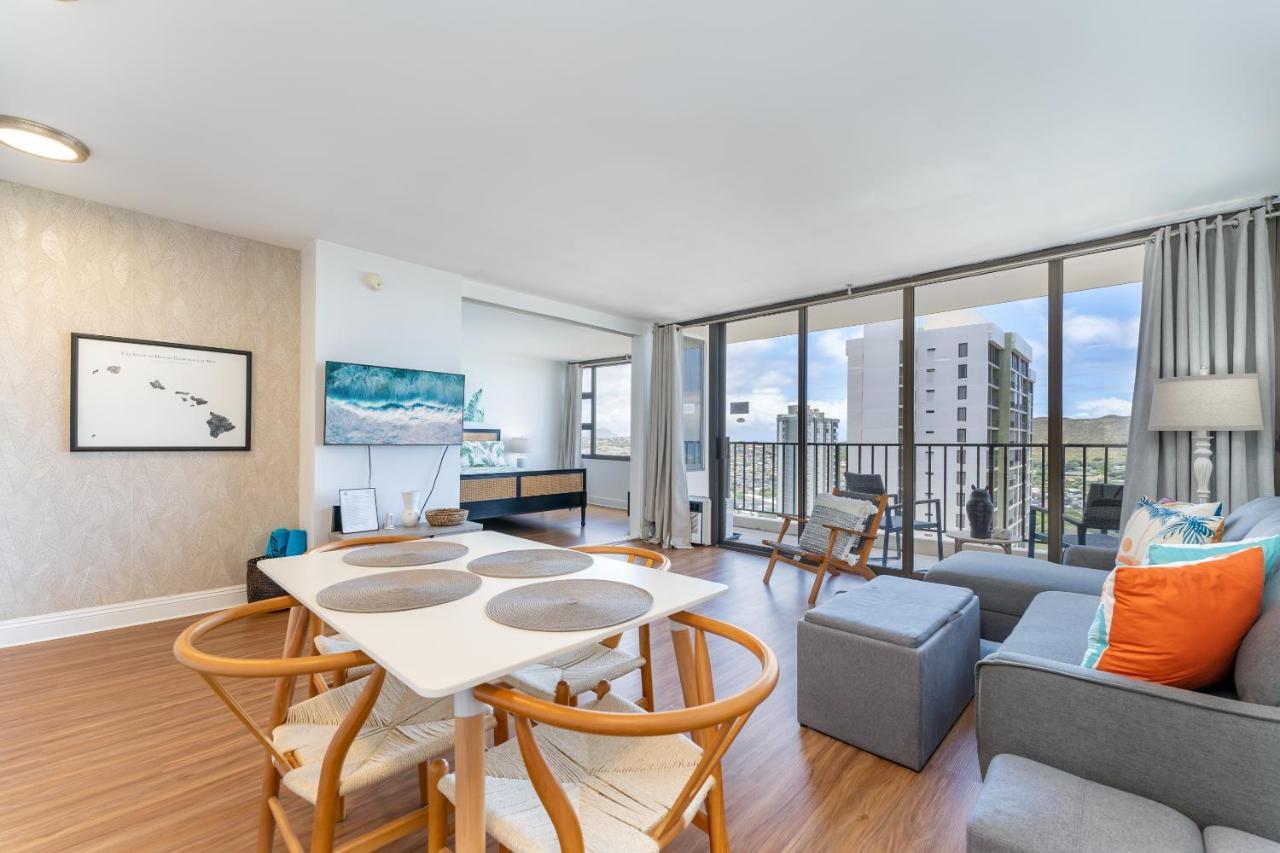 Waikiki Banyan W-Ocean Views With Free Parking! Apartment Honolulu Bagian luar foto